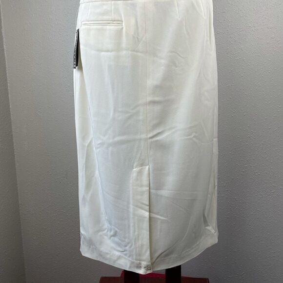 NWT Luciano Dante Ivory Skirt Size 8 - Picture 5 of 6